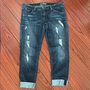 Hudson Jeans Women's Boyfriend Jeans - Dark Blue